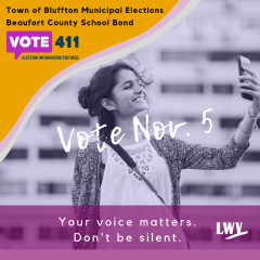 Vote Nov. 5. Your voice matters. Don't be silent. 