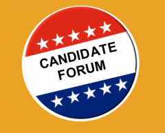 Candidate Forum button