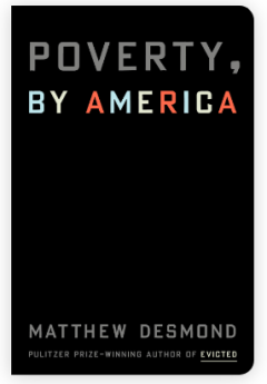 Book cover Poverty by America