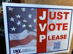just vote sign