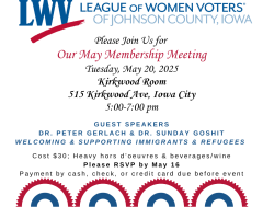 annual meeting    May meeting