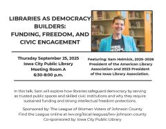 Libraries    Democracy   Civic Engagement