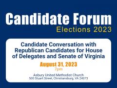 Candidate Forums - August 31, 2023