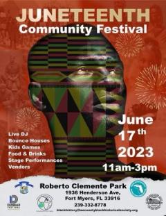Juneteenth Community Festival June 17th, 2023