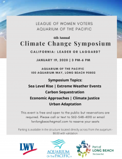 2020 CLimate Change Symposium