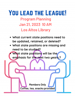 Lead the League Program Planning 2023