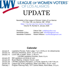 LWV LA January 2026 Update Image