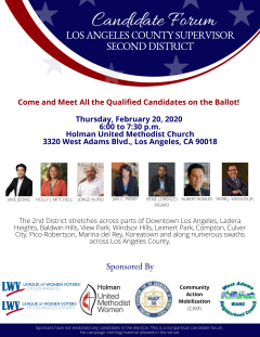 Candidate Forum - 2nd District Supervisor