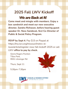 Fall Kickoff 2025 Flyer