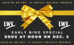 Holiday Brunch Early Bird Special Ends at Noon Dec. 2