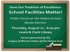 School Facilities Bond Forum