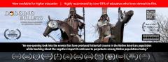 photos of sculptures of Native Americans riding horses and info about film