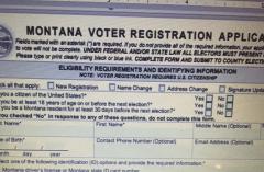 Montana Voter Registration