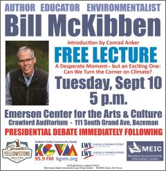 Bill McKibben Lecture