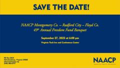 2005 49th Annual Freedom Fund Dinner (NAACP Montgomery Co - Radford City - Floyd Co)