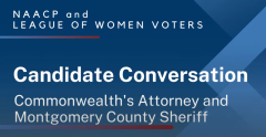VIDEO: Montgomery County Commonwealth's Attorney, Sheriff Candidate Forum