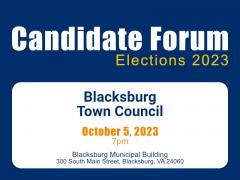 Candidate Forum October 5, 2023