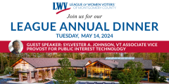 League Annual Dinner May 14, 2024