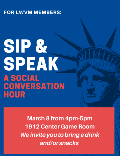 Advertisement for Speaker Series event