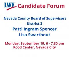 Board of Supervisors candidate forum