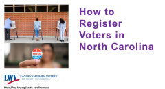 how to register voters in north carolina 
