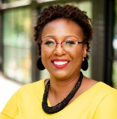Celina Stewart CEO LWVUS, smiling