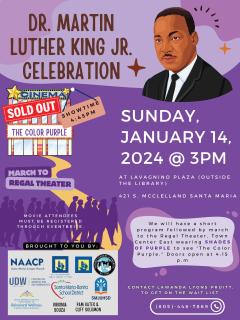 Dr. MLK Jr. Celebration, Santa Maria CA