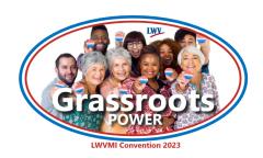 LWVMI 2023 Convention logo