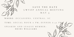 May 9, 2023 LWVOP Annual Meeting