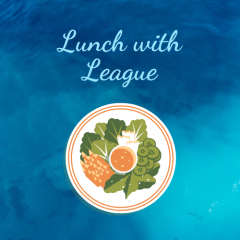 Lunch with League Logo
