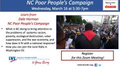 NC's Poor People's Campaign