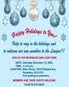 LWV-PA Holiday Party 2025 Image