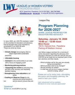 Program Planning Flyer 2026