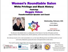 Women's Round Table Salon White Privilege and Black History