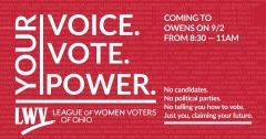 Voter Registration -- Owens Community College