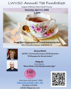 annual tea 2026 fundraiser information
