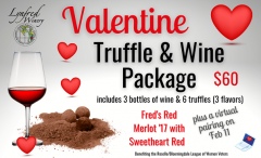 LynFred Truffle and Wine Package