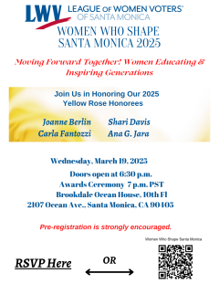 Women Who Shape Santa Monica 2025