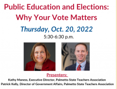 Oct. 20 Public Education Panel
