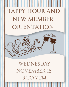 2026 Nov Happy Hour & New Member Orientation