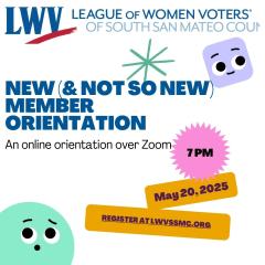 New (& Not So New) Member Orientation May 2025