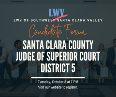 SCC Judge of Superior Court District 5 Candidate Forum