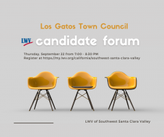 Los Gatos Town Council Candidate Forum