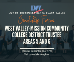 WVMCCD Trustee Area 5 and 6 Candidate Forum