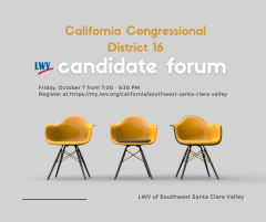 Congressional District 16 Candidate Forum