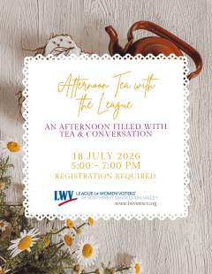 Afternoon Tea Flyer