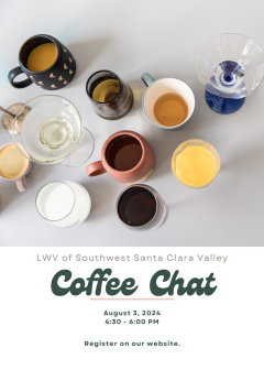 Coffee Chat August 3 flyer