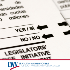 Pros and cons with LWV of Southwest Santa Clara Valley