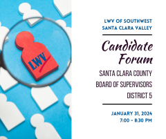 Santa Clara County Board of Supervisors District 5 Candidate Forum