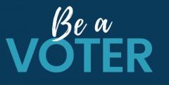 Be a voter logo